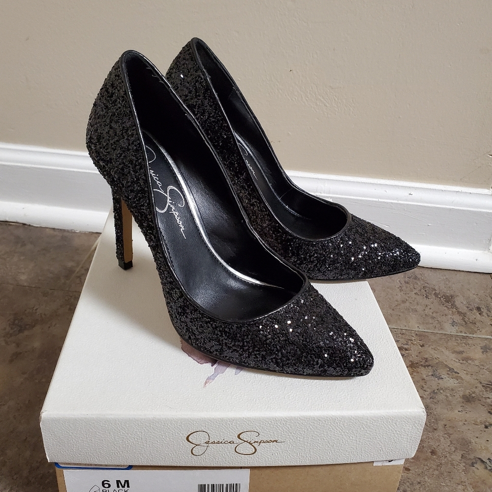 Black heels